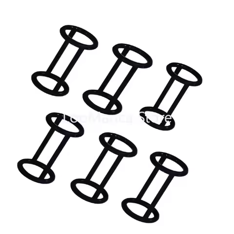 6Pcs Ice Cream Machine Commercial Accessories Anti-Channeling Valve Stem H-Shaped Sealing Ring Fit F