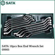 SATA 09905 10pcs Metric Offset Box End Wrench Tray Set