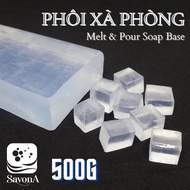 100g SavonA Glycerin Soap Base | SavonA Glycerin Melt & Pour Soap Base 100g