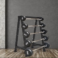 Barbell bar, barbell plates, fixed barbell storage rack, curved bar, straight bar, barbell storage r