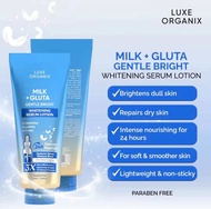 Luxe Organix Whitening Serum Lotion Gluta+Milk 350ml
