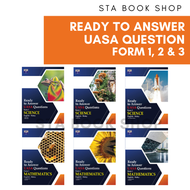 [STA] READY TO ANSWER UASA QUESTION MATHEMATICS & SCIENCE FORM 1, 2 & 3 - SAP BUKU LATIHAN 2023