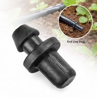 Barb Connector 7 mm - End Line Plug | Hydroponic Irrigation Hose Connector - End Cover