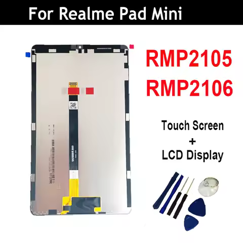 8.7" Tablet LCD For Realme Pad Mini RMP2105 RMP2106 Touch Screen Digitizer With Lcd Display