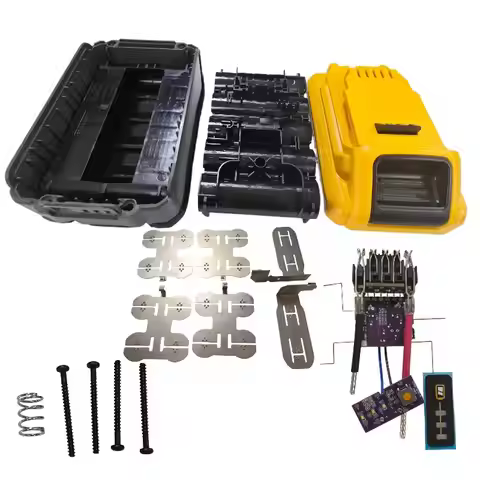 1 Set Battery Box DIY Accessories High Quality DCB2108 For 18V 20V 5 10 Cell 21700 Lithium Kit 5Ah 8