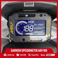 Nsa GARNISH SPEEDOMETER ADV160 GARNISH SPIDOMETER HONDA ADV 160 COOL ADV MOTORCYCLE ACCESSORIES