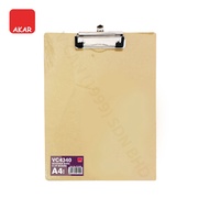 Papan Klip Kayu AKAR Saiz A4 – Kuat & Stabil (1 pcs) | AKAR Wooden Clipboard A4 Size – Durable & Stu