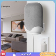 PP   Speaker Bracket Wall-mounted Built-in Cable Manager Mini Sound Box Support Stand Holder for Google Nest Audio