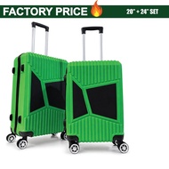 Travel Bagasi Luggage Bag 20/24 inch Set Murah / Suitcase beg / Plain Hardcase Luggage / Trolley bag