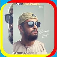 PECI BEANIEHAT HAJI ORIGINAL PREMIUM ROSAL / SONGKOK MUSLIM BEANIE HAT PAKISTAN / PECI BLACK MODEL U