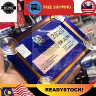 COVER TITANIUM TEMPAT TAMPAL ROADTAX  Malaysia/Titanium Blue Iron Malaysia Car Roadtax Sticker Holde