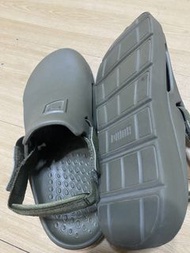 Puma 橄欖綠涼鞋
