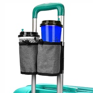 Luggage Storage Oxford Cloth Beverage Cup Bag Suitcase Portable Cup Holder Beverage Coffee Tea Can C