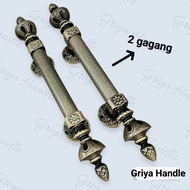 Handle pintu rumah/Handle pintu rumah antik/1 Satu set handle dua handle/Handle rumah pintu 2dua /Ta