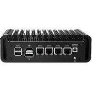 Firewall Micro Appliance, Fanless Mini PC Intel N100 Quad Core, VPN, Router PC, AES-NI, 4 Intel 2.5G