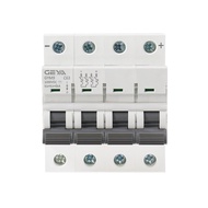 GEYA DC PV MCB GYM9-DC 4P 1000V Mini Circuit Breaker 6 10 16 25 32 40 50 63 80 100 125Amp Switch