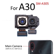 กล้องหลักมองหลังสำหรับ Samsung Galaxy A30 A40 A50 A60 A80 A70 A90ส่วนสายเคเบิลที่หักงอได้กล้องเซลฟี่