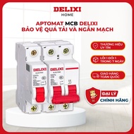 Delixi Type Circuit Breaker Circuit Breaker 16A, 20A, 25A, 32A, 40A, 63A MCB Switch, Overload Circui