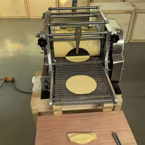 Factory Price Mexico Tortilla Press Machine Electric Corn Chips Making Machine Taco Household Corn P
