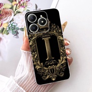 สำหรับ Realme C61เคส C63 Narzo N63มงกุฎน่ารักตัวอักษรปกเคสโทรศัพท์นุ่มบางสำหรับ Realme C63 C 61 63 R
