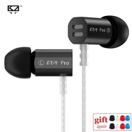 KZ ED9 PRO Nozzles Earphone heavy bass music headset fever HiFi zinc alloy metal earphones NEW