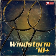 Li-ning WINDSTORM BADMINTON Racket 78+
