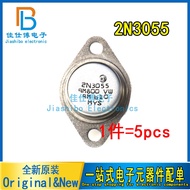 5pcs 2N3055 High Power Gold Seal Triode Iron Cap TO-3 Igniter/Crystal Tube Brand New Ready Stock 305