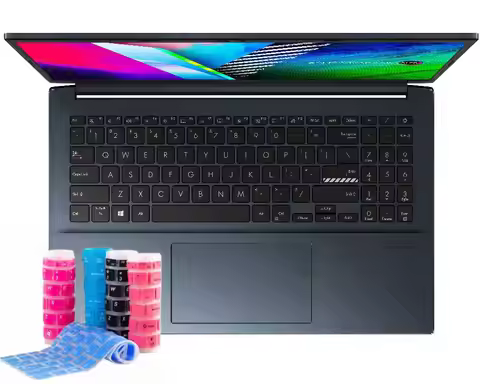 Silicone laptop Keyboard Cover Protector Skin For Asus vivobook pro 15x 2021 M3500Q M3500QC 15.6 inc