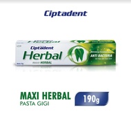 CIPTADENT Pasta Gigi MAXI Herbal Tube 190GR