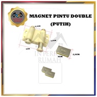 Magnet Single Magnet Double Push Kunci Magnet Lemari Kaca Push Open - Single