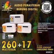 Masteran Kicau Burung MP3 Audio Digital Masteran Box Isian Burung Moncer MP3 Box Masteran MP3 Kicau Go Top Professional