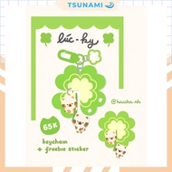 Lucky Cat Keychain – Cute Lucky Cat Keychain Hanging Keys, Backpacks Lucky Gifts