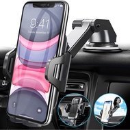 "UVERTOOP Car Phone Holder, Upgraded Phone Holder Car Mount Air Vent 3 in 1  Dashboard Phone Holder for Car Windscreen C