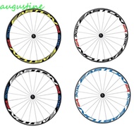 AUGUSTINE Bike Wheel Rims Cycling Bike Accessories Bicycle Decals Multicolor Bike Wheel Stickers Bicycle Stickers