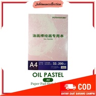 A4 Oil Pastel Paper Pad Sketchbook