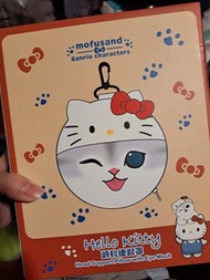 Mofusand Hello Kitty 頭枕眼罩