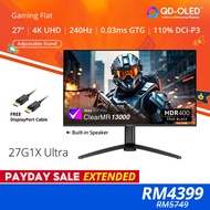 PRISM+ 27G1X ULTRA 27" 240Hz Gaming Flat Monitor [3840 x 2160]