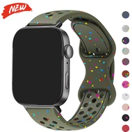 Silicone strap compatible for Huawei 5 Pro/Fit 5 colorful replacement watchband for Huawei Watch 4 P
