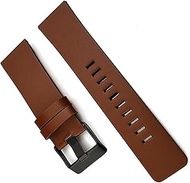 Leather Flat Retro Belt For DZ DZ4343 DZ4383 Old Style Man Fashion Watch Strap Bracelets