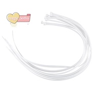 10X Extra Long 76Cm Cable Ties White Zip Wraps