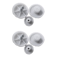 6PCS Household Meat Grinder Plastic Gears Spare Parts Accessories S/M/L Gear for Household Meat Grin