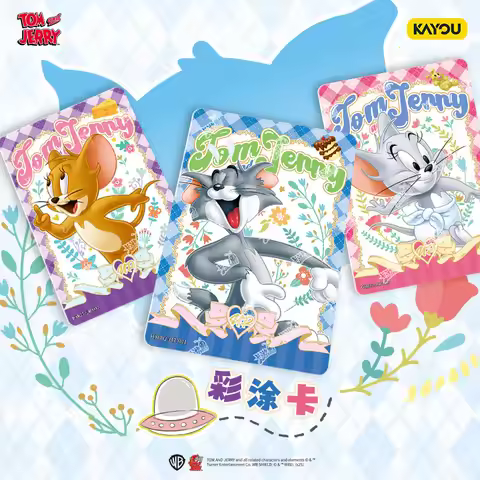 Kayou Tom And Jerry Trading Cards Official Series 2 Anime Collectible Cards Merchandise For Anime Fa