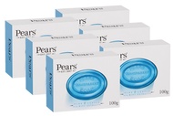 Pears Pure & Gentle with Mint Extracts Soap แพร์ เพียว แอนด์ เจนเทิล สบู่ กลิ่นมินท์ 100g x 6ก้อน