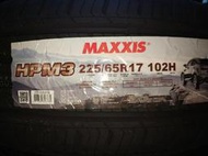 [平鎮協和輪胎]瑪吉斯MAXXIS BRAVO HPM3 225/65R17 225/65/17 102H台灣製裝到好