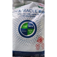(Repack 1kg) CM Miracle Blue 12/12/17 Baja Penggalak Bunga Flowering King with DMPP