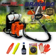 【MURAH MURAH COMBO】BRAVADO/WINAS/APACHE TurboCUT BG328 Backpack Brush Cutter Mesin Rumput 32.8cc