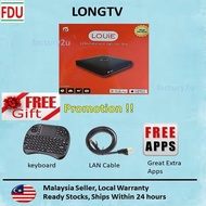 🔥LATEST 2023 VERSION 2G+16G🔥 LONGTV LONG TV TVbox Android Box 5GWIFI Bluetooth 4K Android 10.0