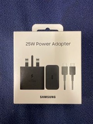 【全新】三星 Samsung 25W快充旅行充電器（黑色）