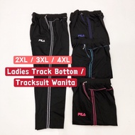 🔥Hot🔥Plus Size Tracksuit Wanita/Ladies Track Bottom /Seluar Sukan Perempuan/ Seluar Tracksuit Perempuan