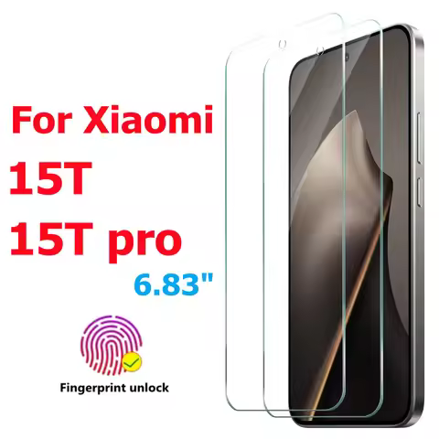 Screen Protector For xiaomi 15T 15T pro Tempered Crystal 9H Hardness Tempered Glass 6.83" HD Screen 
